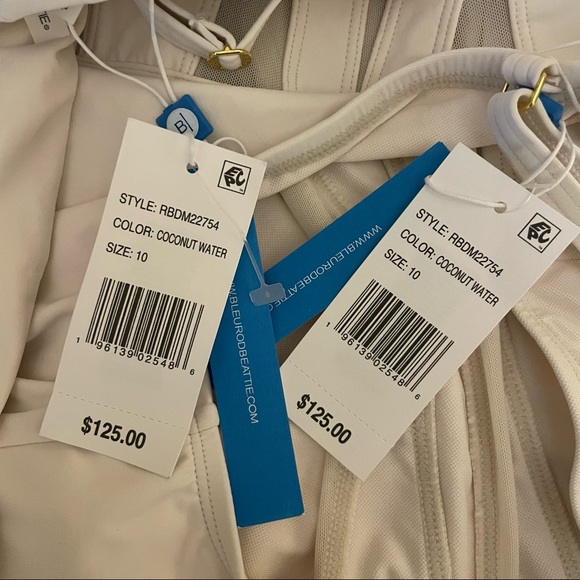 BLEU BY ROD BEATTIE Don't Mesh with Me One-Piece Swimsuit rbdm22754 - Picture 4 of 6